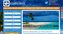 Desktop Screenshot of bluemondtravel.hu